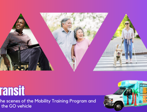 Paratransit: Go behind the scenes of the Mobility Training program and the new On the GO vehicle