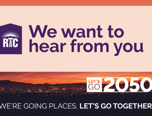 RTC seeks community input for Let’s Go 2050,  Southern Nevada’s long-range transportation plan