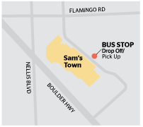 Sam's Town Map